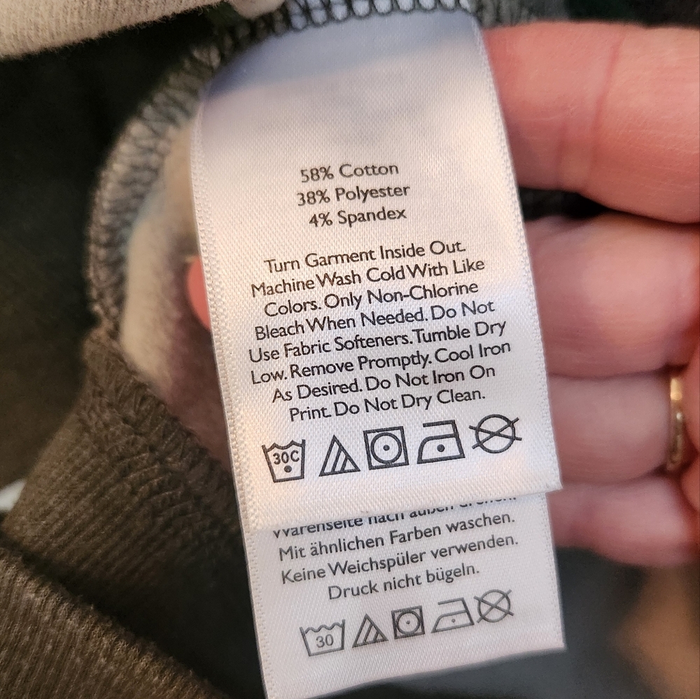 Eddie Bauer Sporty Camo‎ Pullover Sweatshirt Activewear, Size M - Picture 5 of 6